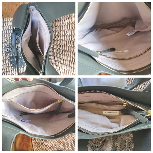 🎉HOST PICK Leather hobo Fringe Bag By Anthropologie - Picture 8 of 9